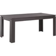 VITON - Eettafel - Donkere houtkleur - 90 x 180 cm - MDF