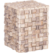 CAJEME - Bijzettafel - Lichte houtkleur - Teakhout
