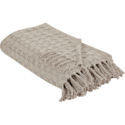 BERE - Bedsprei - Taupe - 220 x 240 cm - Katoen