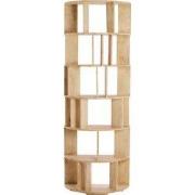 Light&living Wandkast open 76x37x212 cm LIMPYA mat naturel