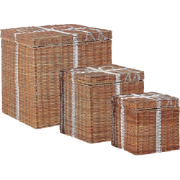 CADEAU - Decofiguur - Beige - Rotan