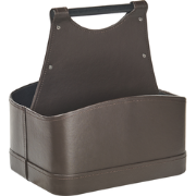URUK - Opbergmand - Donkerbruin - Kunstleer