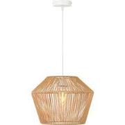 Hanglamp Caspian - Bruin/Wit- Ø40cm