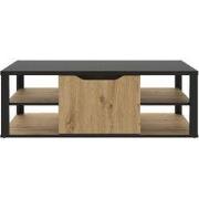 BUXTON salontafel met centraal opbergvak - Gemaakt in Frankrijk