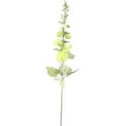 PTMD Kunstbloem Hollyhock - 65x26x114 cm - Plastic - Groen