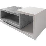 Meubella - Salontafel Bello - Beton - Wit - 120 cm