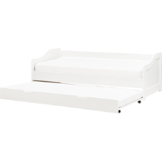 LUNERAY - Onderschuifbed - Wit - 90 x 200 cm - Hout