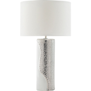 AIKEN  - Tafellamp - Wit - Porselein