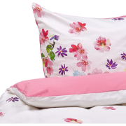 LARYNHILL - Beddengoed - Wit - 155 x 220 cm - Katoen