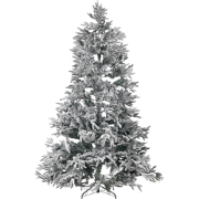 BASSIE - Kerstboom - Wit - 240 cm - Kunststof
