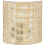 CARIO - Wandlamp - Natuurlijk  - Rotan