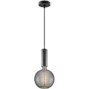 Home sweet home hanglamp Saga zwart Spiral g180 - smoke