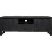 Starfurn Tv meubel Boaz Black met deuren en een lade | 150 cm