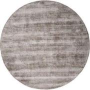 Vloerkleed Cos - Viscose Taupe Rond ø200 cm