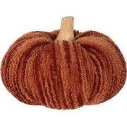 Clayre & Eef Decoratie Pompoen Oranje Polyester