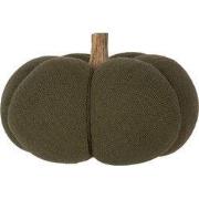 Clayre & Eef Decoratie Pompoen Groen Polyester