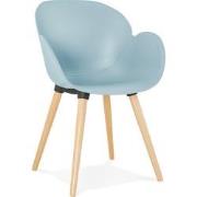 Scandinavische design stoel PICATA blauw