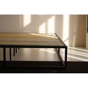 Metalen bed met latten - 140x200x30
