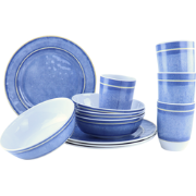 OTIX Melamine Serviesset - 12-Delig - Dinerborden - Soepkommen - Drink...