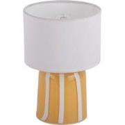 Tafellamp Verano - Heldergeel - 13.5x13.5x20cm