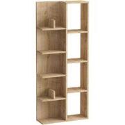 Boekenkast met 4 vakken en 4 legplanken H150 cm  LILY