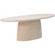 Eettafel Ovaal 300cm - Naturel Betonlook - Myrna