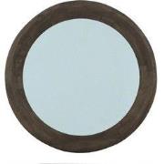 PTMD Spiegel Noam - 90x5x90 cm - Hout - Bruin