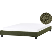 ROANNE - Tweepersoonsbed - Crème - 160 x 200 cm - Bouclé