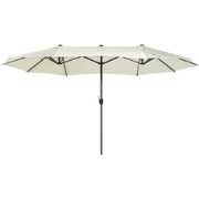 SIBILLA - Parasol - Lichtbeige - 460 cm - Polyester