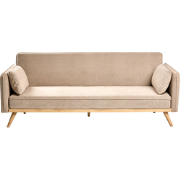 ASAA - Slaapbank - Lichtbruin - Polyester