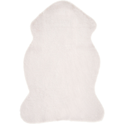 UNDARA  - Schapenvel - Gebroken wit - 60 x 90 cm - Acryl