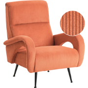 SVALOV - Fauteuil - Oranje - Corduroy