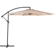 RAVENNA - Zweefparasol - Zandbeige - Polyester