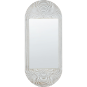BRIANT- Wandspiegel - Gebroken wit - Mangohout