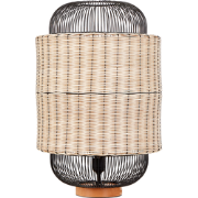 TANGANYIKA - Tafellamp - Naturel/Zwart - Rotan