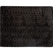 ALAZEYA - Plaid - Zwart - 130 x 180 cm - Polyester