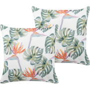 TORRAZZO - Buitenkussen set van 2 - Meerkleurig - Polyester