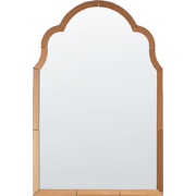 NORVILLE - Wandspiegel - Koper - 60 x 89 cm - MDF