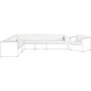 XXL - Kussenhoezen - Gebroken wit - Polyester