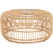 RANDAZZO - Salontafel - Beige - Rotan