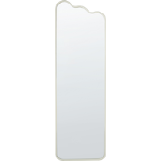 ABZAC - Wandspiegel - Gebroken wit - 45 x 145 cm - Metaal