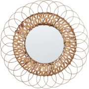 PAMOL - Wandspiegel - Natuurlijk  - Waterhyacinth