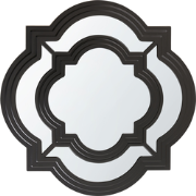 COBETA - Wandspiegel - Zwart  - Synthetisch materiaal