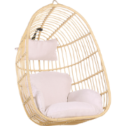 CASOLI - Hangstoel - Natuurlijk - PE rotan