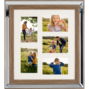 SINTA - Fotolijst - Zilver - Staand, Liggend - 44 cm - Glas