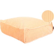 ALLOZAI - Vloerkussen - Perzik - Fluweel