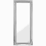 BELLAC - Wandspiegel - Zilver  - Synthetisch materiaal