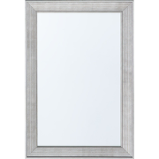 BUBRY - Wandspiegel - Zilver  - 61 x 91 cm - Synthetisch materiaal