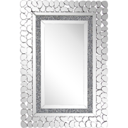 PABU - Wandspiegel - Zilver  - MDF