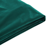 FITOU - Bekleding bed - Smaragdgroen - 160 x 200 cm - Fluweel